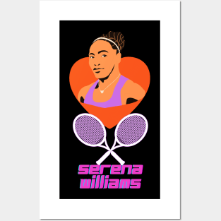 Serena Williams t-shirt. Posters and Art